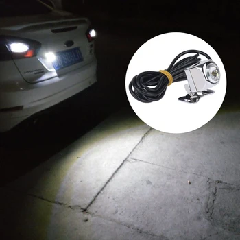 Super Lyse Bil, Motorcykel Parkering baklys LED Bil Reverse Backup baglygten med LINSE Vandtæt DRL lyskilde Hvid
