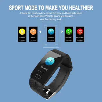 Smart Band Blodtryk Q1 Pulsmåler Fitness Tracker Smart Ur Fitness Armbånd Vandtæt Sport Mænd, Kvinder, Børn