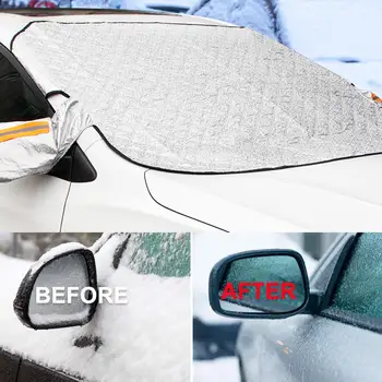 Forruden Sne Dække 9pcs Magneter Anti-frost solsejl Beskyttelse Cover Universal Bil, Tøj, Bil SUV Vindue Sne