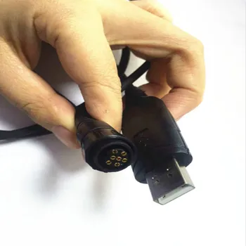 OPPXUN Nye USB-programmering kabel-walkie talkie tilbehør til Yaesu VX-8DR VX-8R VX-8 VX-8E VX-9U to-vejs radio