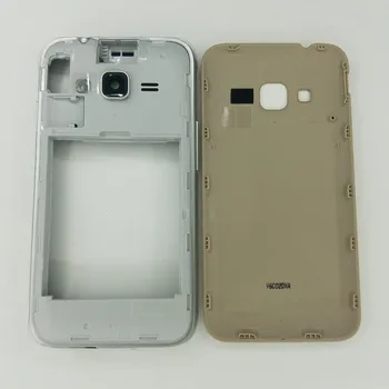 For Samsung Galaxy J1 Mini Prime J106F J106H J106 Oprindelige Mobiltelefon Chassis Boliger Midterste Ramme Med bagpanel bagcoveret