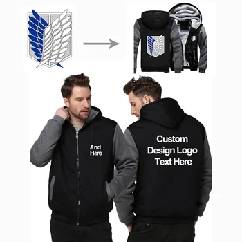 Brugerdefineret 2D-3D-POD lynlås fleece hoodie Real OS Plus størrelse S-4XL Herre Hættetrøjer Drop Shipping