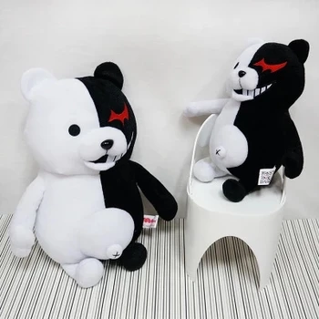 2020 Dangan Ronpa Super Danganronpa 2 Monokuma Black & White Bear Plys Legetøj Bløde tøjdyr, Dukker Fødselsdag Gave til Børn