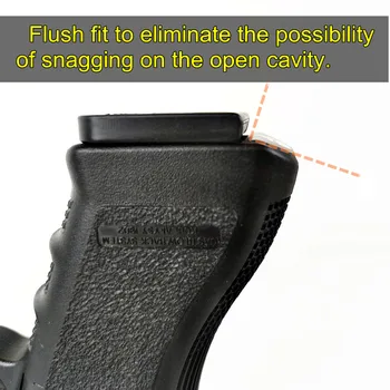Taktisk Magwell Greb Ramme Sæt Stikket til Subcompact Glock 42 43 Pistol Pistol, 9 mm 380 Magasin Loader Tilbehør Kompatible P80