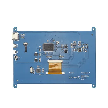 7 tommer 800*480 IPS Kapacitive Touch-Panel TFT LCD-Modul Skærmen for Raspberry Pi 3 B+