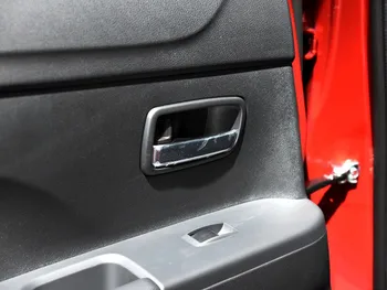 For Mitsubishi ASX ABS Krom håndtag skål dekoration box ring 4STK/masse til Mitsubishi ASX auto tilbehør.