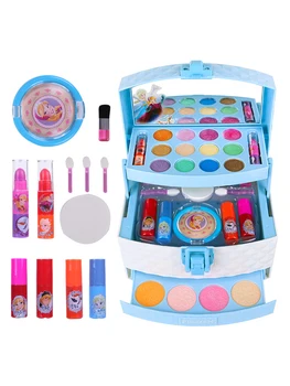Disney Børns Kosmetik Prinsesse Makeup Box Set Ugiftige Frosne Elsa Toy Pige