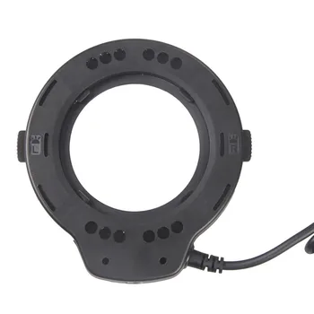 Spash RF-600E LED Flash Light Macro Ring Flash Speedlite til Sony Kamera Flash 18pcs SMD LED Video Lys med 8stk Adapter Ring