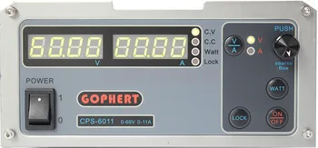 CPS-6011 60V 11A Præcision PFC Kompakt Digital Justerbar DC Strømforsyning Laboratorie-strømforsyning (110Vac/ 220Vac EU USA UK AU)