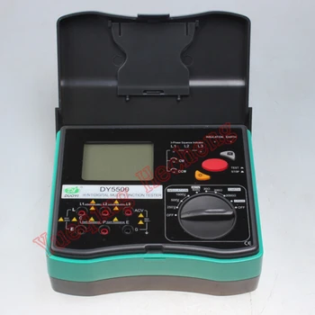 DY5500 4 i 1 Multimeter Isolering Tester Jorden Tester Voltmeter Fase Indikator