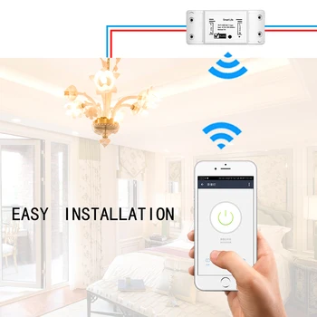 2stk Smart Liv Wireless Wifi Skifte Fjernbetjeningen Automation-Modul DIY Timer Universal Smart Home 220V 10A Arbejde med Alexa