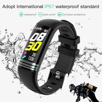 G26S Pro Sport Smart Armbånd Fitness Tracker puls Skridttæller Smart Armbånd Blodtryk IP67 Vandtæt Smart Band