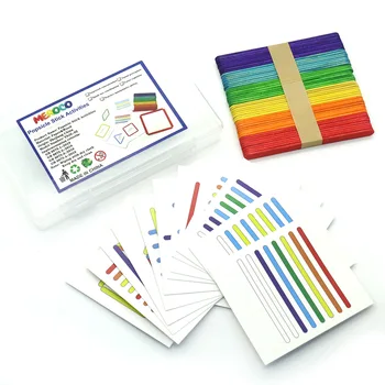 Træ-Rainbow Montessori pædagogisk legetøj af træ farve der matcher clip Til Småbørn Farve Læring Sensorisk Legetøj pædagogisk Legetøj
