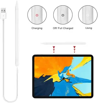 For iPad Blyant Apple Pen Stylus til iPad 9.7 Pro 11 12.9 Luft 3 4 10.5 10.2 2018 2019 2020 6 7 8 Touch Pen til Apple Blyant 2