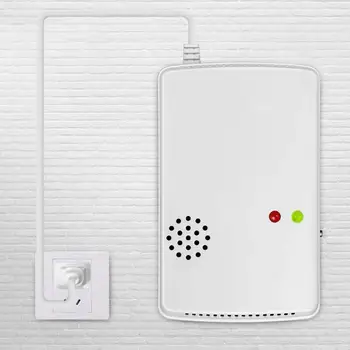PÅ-300 Naturlige Gas Sensor Alarm 85dB Uafhængig Gas Detektor Sensor vægtæppe Inden for 1 m fra Loftet yrelsen For Hjem Sikkerhed