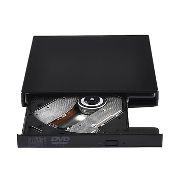 Deepfox USB2.0 Eksterne Optiske Drev, DVD-Combo CD-RW-ROM-Brænder Drev Til PC, Mac Laptop Notebook