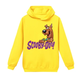 Foråret Efteråret Scooby Doo Mystery Machine Baby Tynd Hættetrøjer Drenge Piger Sweatshirts Tøj Børn Langærmet Børne Tøj