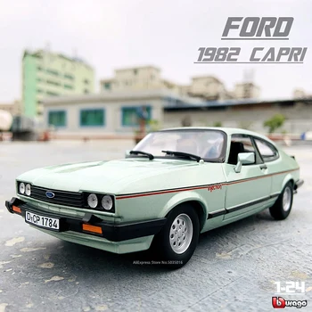 Bburago 1:24 1982 Ford Capri legering bil model die-cast model oprindelige tilladelse samling gave toy