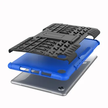 For Huawei MediaPad M5 8.4 tommer tilfælde M5 8 SHT-AL09 SHT-W09 Tablet rustning tilfælde TPU+PC Stødsikkert Stå Dække