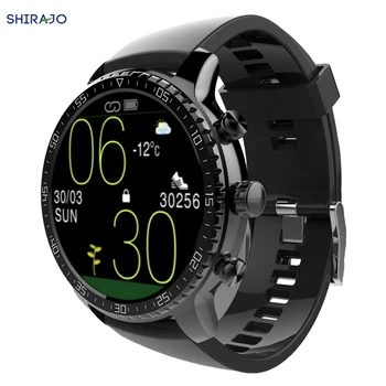 SHIRAJO 1,3 tommer Smart Ur til Mænd med Fuld Touch Fitness Tracker Blodtryk Smart Ur Kvinder GTS Smartwatch til Xiaomi