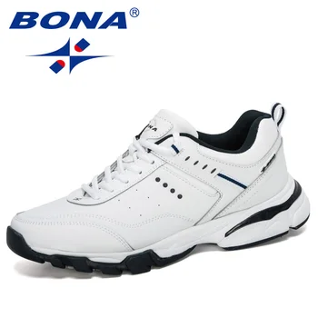 BONA 2020 Nye Designere Sport Sko Ko Split Sneakers Mænd Kører Sko Mand, Udendørs Jogging, Walking Sko Mandlige Trendy Fodtøj
