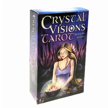 Crystal Visions Tarots Full English 79 Cards Deck Oracle Divination Board Game