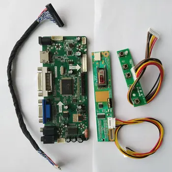 M. NT68676 screen Controller board kit Til B154EW04 VB/V9 1280X800 panel LCD-HDMI-DIY VGA DVI 15,4 tommer monitor Audio Driver LVDS