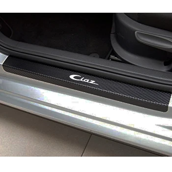 Carbon Fiber Vinyl Klistermærke Bil Dør Karmen Protector Scuff Plate For Suzuki Ciaz Bil Tilbehør