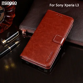 Etui Til Sony Xperia 10 II Case Cover af Høj Kvalitet, Flip Læder taske Til Sony Xperia 10 II Dække Capa Telefon taske Pung Sag