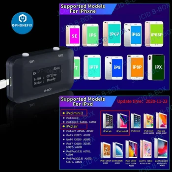 JC B-MAX C3 DFU Værktøj Windows DCSD Kabel Til IOS A7-A11-En Nøgle Lilla Mode til iPhone & iP - *d Ændre NAND Syscfg Data DFU BOX