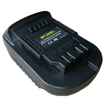 Mt20Dl Batteri Adapter Til Makita 18V Bl1830 Bl1860 Bl1815 Li-Ion Batteri Til Dewalt 18V 20V Dcb200 Li-Ion Batteri