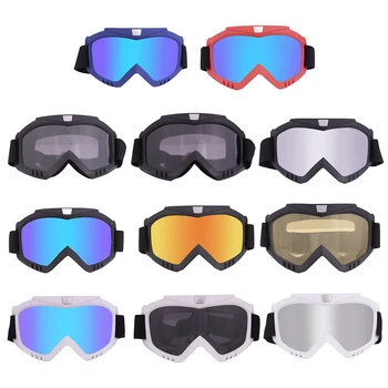 Motocross Beskyttelsesbriller, Motorcykel, Motorcykel, Ski Off Road Dirt Bike ATV DH MTB Racing sikkerhedsbriller Beskyttelse af Øjne Briller