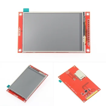 3,5 Tommer 480x320 SPI Seriel TFT-LCD-Display Modul Sn med Tryk på Panelet Driver-IC ILI9488 for MCU