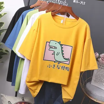 Overdimensionerede 5XL 6XL 7XL 8XL 40-150kg T-Shirt Kvinder Harajuku Kawaii kortærmet T-shirtKorean Stil Tshirt Mode Top Tees Kvindelige