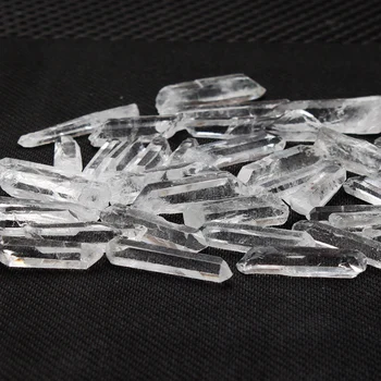 100G Naturlige Mineral Krystal Hvid Krystal Punkt Rå Sten, Grus Hjem Udsmykning DIY Energi Healing Håndværk
