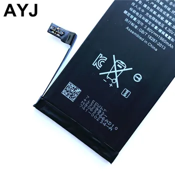 AYJ Genopladeligt Batteri Til Apple iPhone 7 iPhone7g iPhone7 Høj Kapacitet 1960 mAh Li-polymer Li-ion Batteri Gratis Værktøjer Mærkat