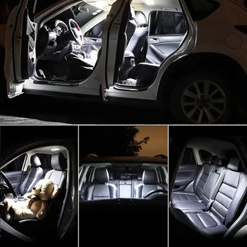 9x Canbus-Fejl Gratis LED Interiør Lys Kit Pakke til 2019 2020 Honda Civic Tilbehør til Bilen Kort Dome Kuffert Licens Lys