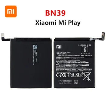 Xiao mi Orginal BN39 3000mAh batteri Til Xiaomi Mi Spille BN39 Høj Kvalitet Telefon Udskiftning af Batterier