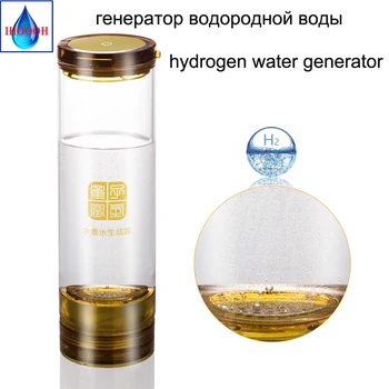 Sund Gave Anti-Aging Brint-Rige Vand Generator Ionizer Flaske Separat H2 Og O2-600ML DuPont SPE/PEM Elektrolyse Cup