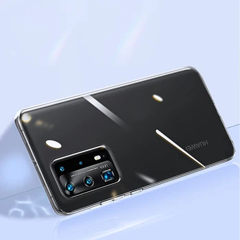 Baseus Telefonen Sagen For HUAWEI P40 Høj Kvalitet til Huawei P40 Pro Gennemsigtige Telefonen Dække Beskyttende bagcover Anti-slip-Sag
