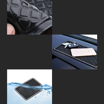 Bilens Instrumentbræt Blomst Diamant Anti-Slip Mat Til Telefonen Solbriller Holder Sticky Pad Non-Slip Mat Bil, Indretning Og Tilbehør