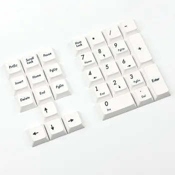 Japansk Tasterne XDA profil Keycap PBT-DYE Sublimeret Tasterne 1.75 U-2U-Tasterne For Mekanisk Tastatur 60 61 64 84 96 87 104 108