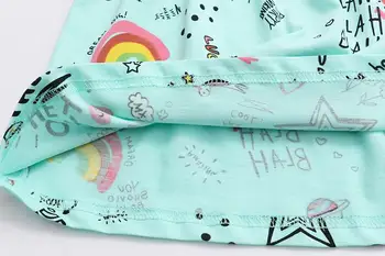 SAILEROAD Sommer Kjole Pige 2020 Dinosaur Print Tøj til Børn, festkjoler Bomuld Liittle lille Barn Tøj Baby Kjoler