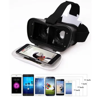 Spille Spil VR Headset Virtual Reality-Fremviser for 3D-Film Video VR Tilfælde Briller til LG, Zte Lenovo Xiaomi Brille Imax 3D Briller