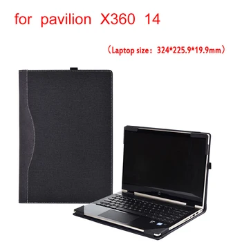 Sag Til Hp Pavilion X360 Konvertible 14 Laptop Sleeve Til 14-ce-14S-CR0000 Aftagelig Notebook Cover Taske Beskyttende Hud Gaver