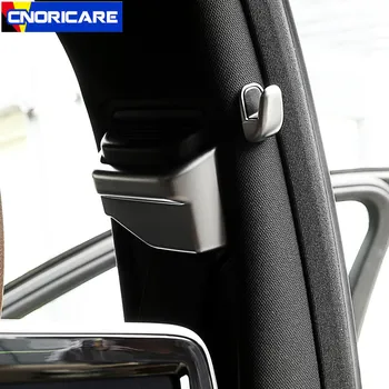 Chrome ABS Bilen Sikkerhedssele Dekoration Dække Trim Pailletter Til Mercedes Benz CLA C117 GLA X156-18 Indvendigt Tilbehør