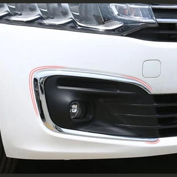 ABS Chrome Til Citroen Elysee C-Elysee tilbehør Bil tågeforlygter lyser Dække Trim 2017 bil styling