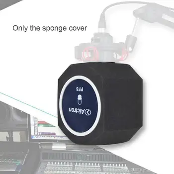 Professionel Studio Mic-Tv med Akustisk Filter Desktop Recording Mikrofon med støjreduktion vindskærm til YouTube Tiktok Live