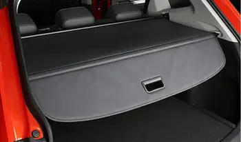 Høj Kv Bil bagfra Kuffert bagageskjuleren Security Shield Skærmen skygge Passer Til Dodge Durango 2017 2018 2019 (sort, beige)