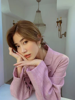 2020 Koreanske Nyt Design, Mode Smykker Naturlige Barok Ferskvandsperle Øreringe Gren Vedhæng Kvindelige Øreringe
